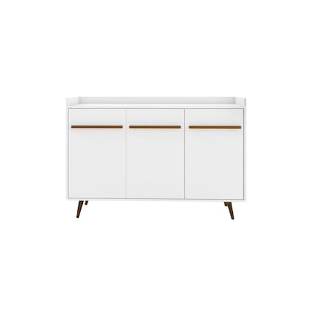 Manhattan Comfort Bradley 53.54 Buffet Stand, White 230BMC6